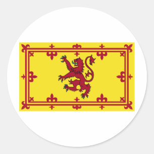 Scotland Coat of arms Classic Round Sticker