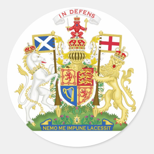 Scotland Coat of Arms Sticker (Front)