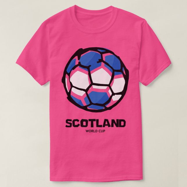 Scotland  Country Flag T-Shirt (Design Front)