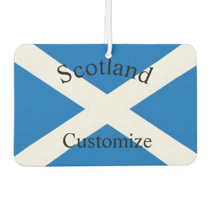 Scotland Country Flag Thunder_Cove Car Air Freshener