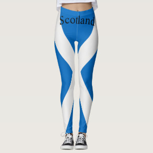 Scotland Country Flag Thunder_Cove Leggings