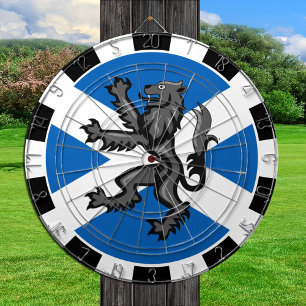 Scotland Dartboard & Rampant, Flag darts / game