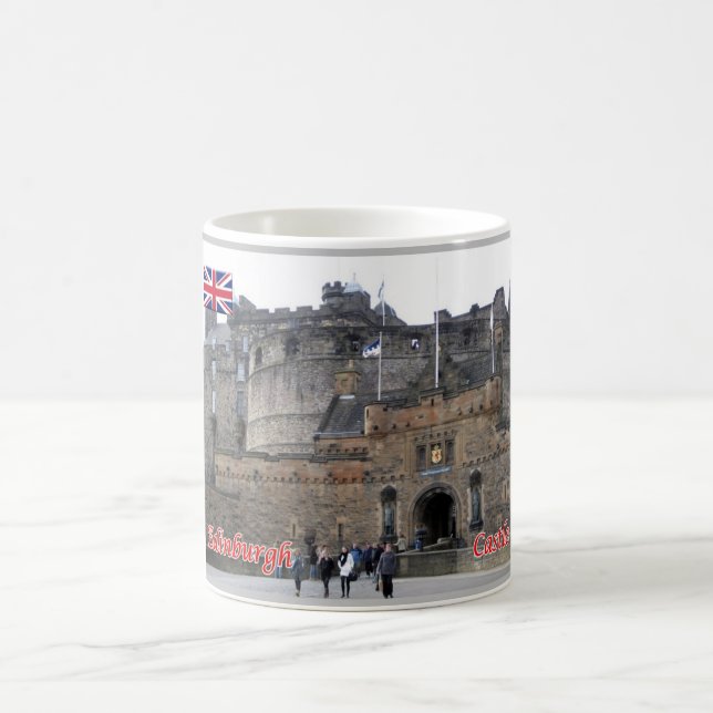Scotland - Edinburgh - Castle - Coffee Mug (Center)