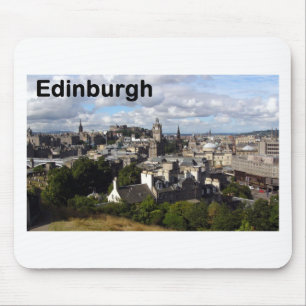 Scotland Edinburgh view (St.K) Mouse Mat