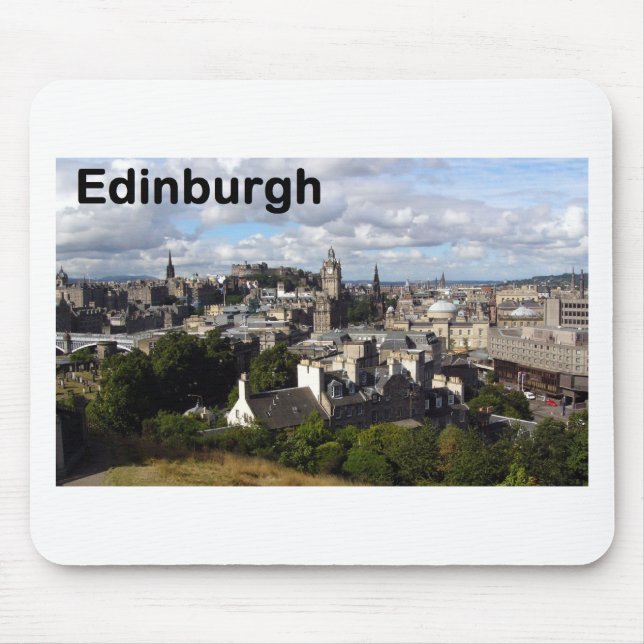 Scotland Edinburgh view (St.K) Mouse Mat (Front)