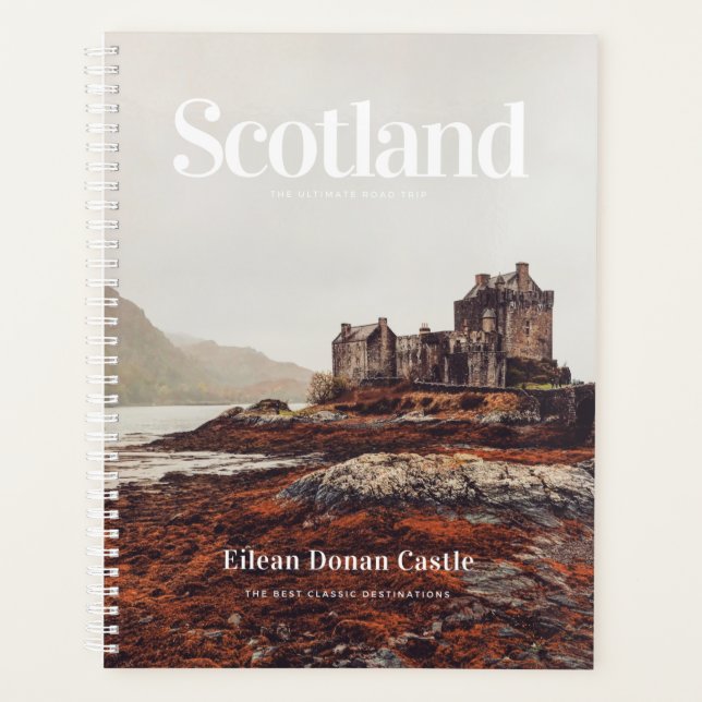 Scotland, Eilean Donan Castle, Scotland Planner (Front)