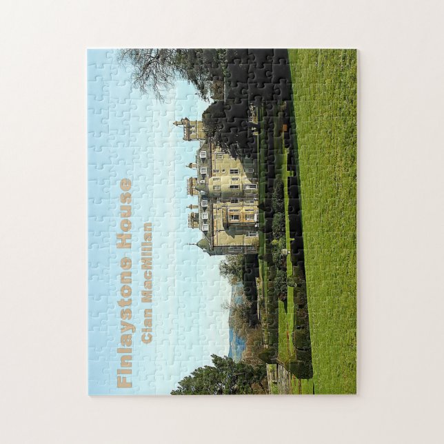 Scotland Finlaystone House – MacMillan Clan Jigsaw Puzzle (Vertical)