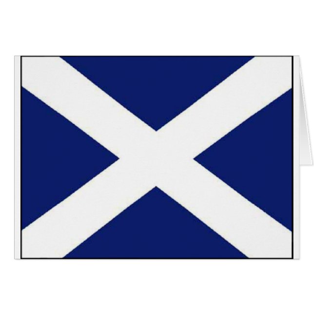 SCOTLAND FLAG (Front Horizontal)