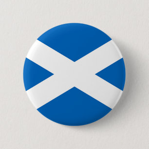 Scotland Flag 6 Cm Round Badge