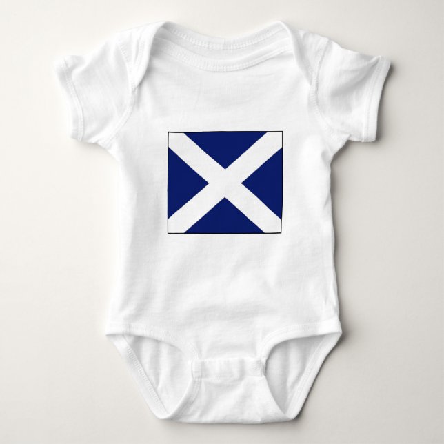 SCOTLAND FLAG BABY BODYSUIT (Front)