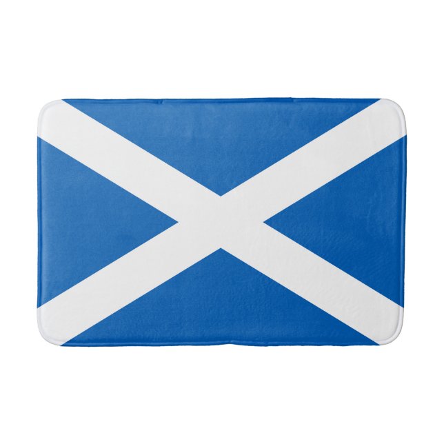 Scotland Flag Bath Mat (Front)