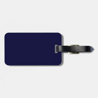 Scotland flag blue luggage tag