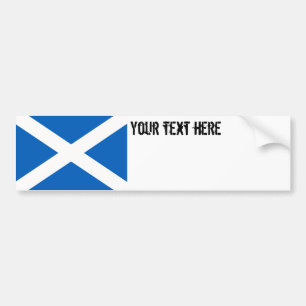 Scotland Flag Bumper Sticker
