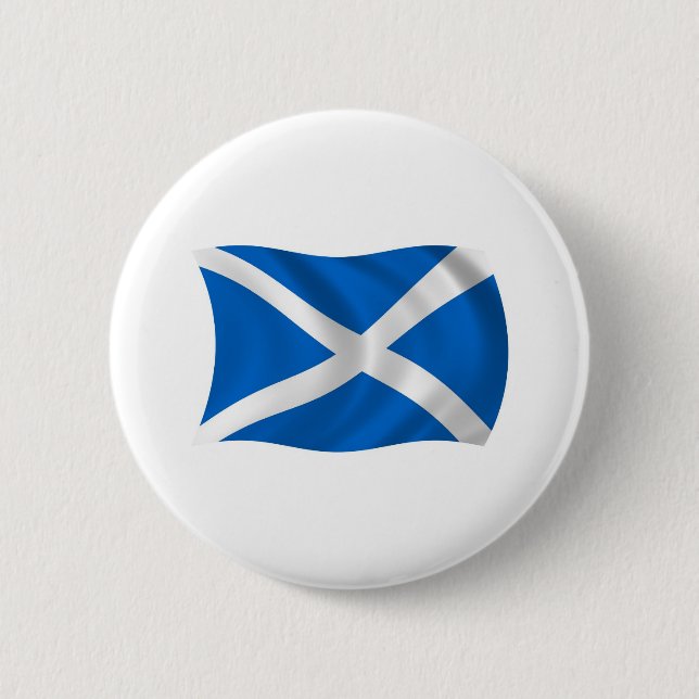 Scotland Flag Button (Front)
