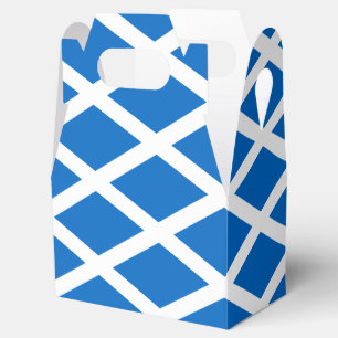 Scotland Flag Design Favour Box