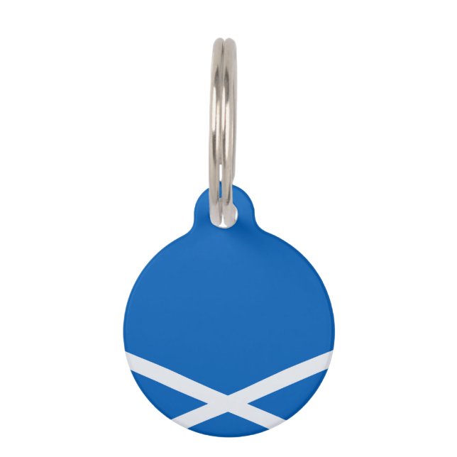 Scotland Flag Dog Tag (Front)