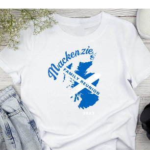 Scotland Flag Family Reunion  T-Shirt