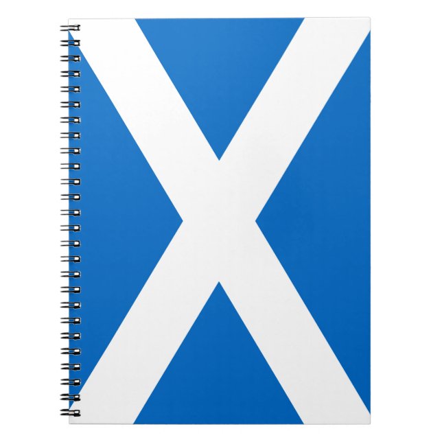 Scotland Flag Freedom Notebook (Front)