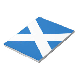 Scotland Flag Freedom Notepad
