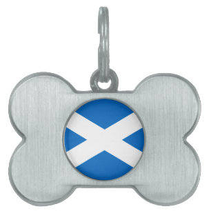 Scotland Flag Freedom Pet Tag