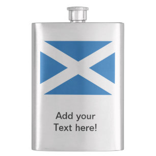 Scotland Flag Hip Flask