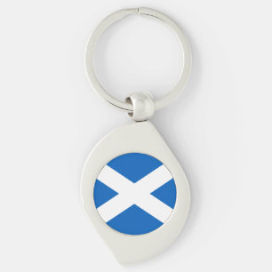 Scotland Flag Key Ring