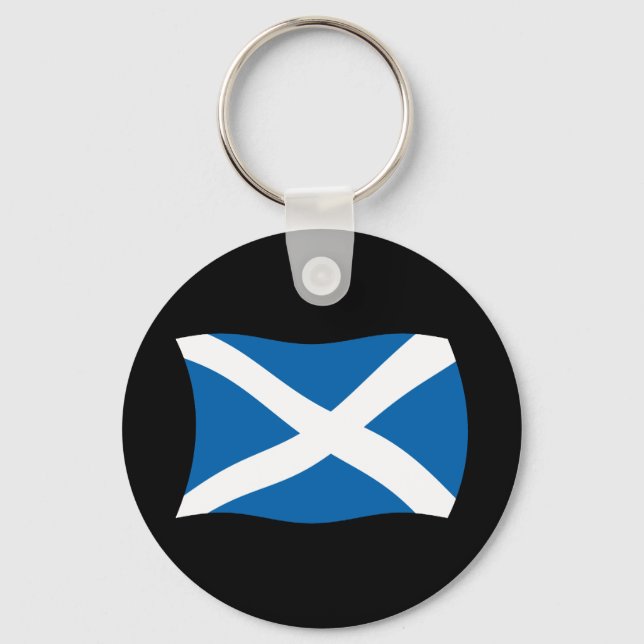 Scotland Flag Keychain (Front)