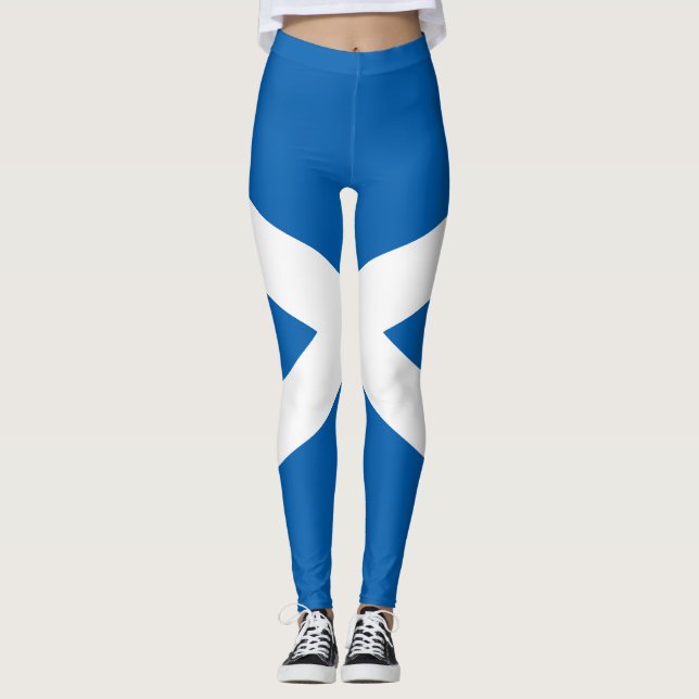 Scotland flag leggings (Front)