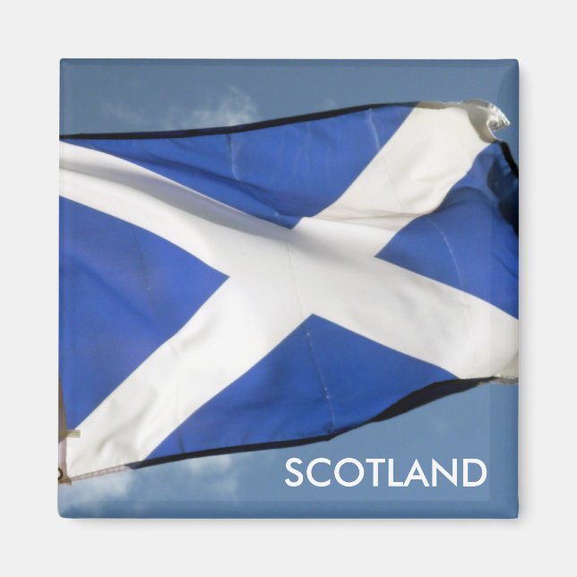 scotland flag magnet (Front)