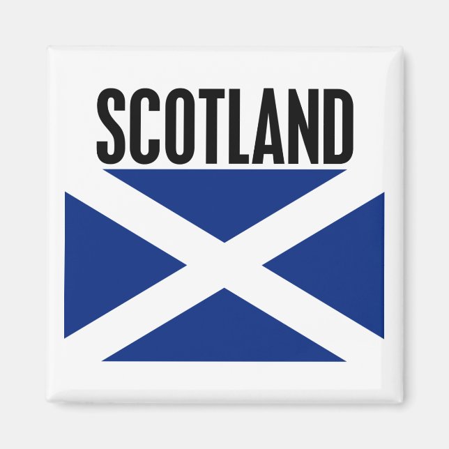 Scotland Flag Magnet (Front)