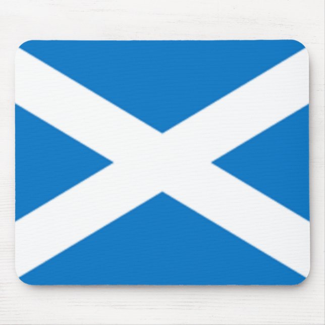 Scotland Flag Mousepad (Front)