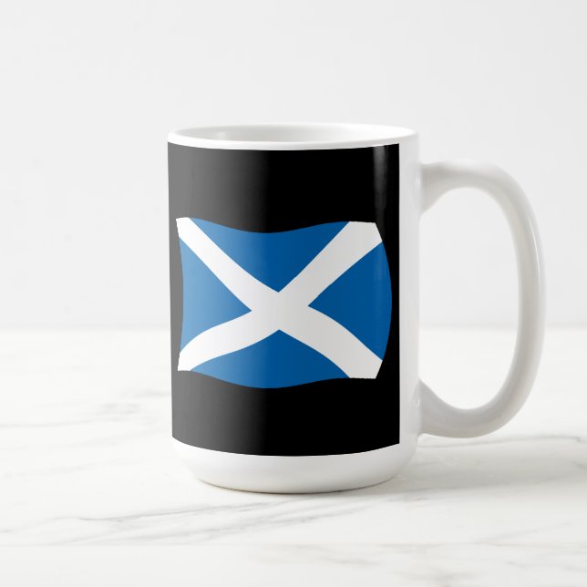 Scotland Flag Mug (Right)