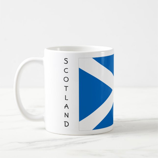 Scotland flag mug (Left)