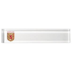 Scotland flag nameplate