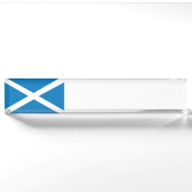 Scotland flag nameplate (Front)