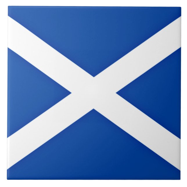 Scotland - Flag of Scotland Tile (Front)