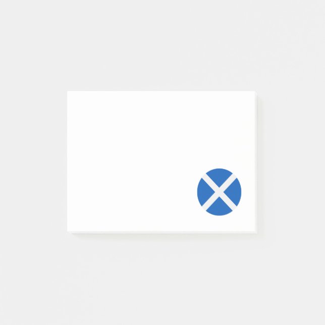 Scotland Flag Post-it Notes (Front)