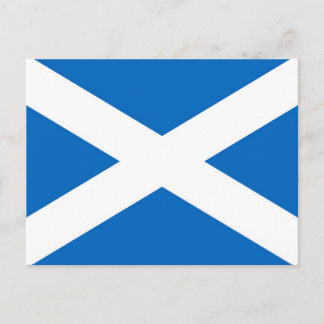 Scotland Flag Postcard