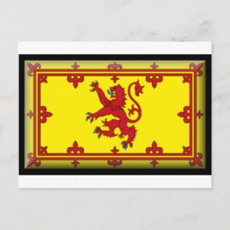 Scotland Flag Postcard