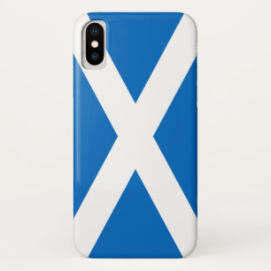 Scotland Flag - Scottish Flag Souvenir iPhone X Case