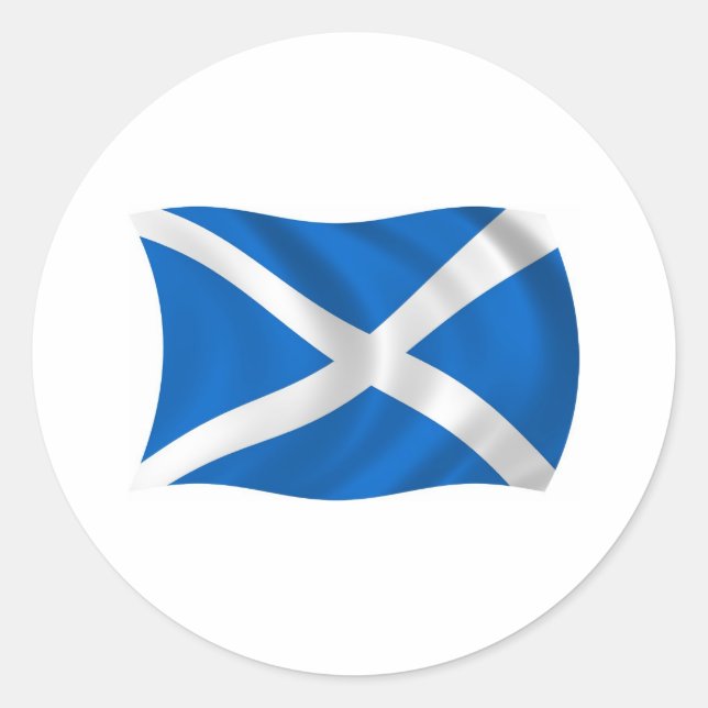 Scotland Flag Sticker (Front)