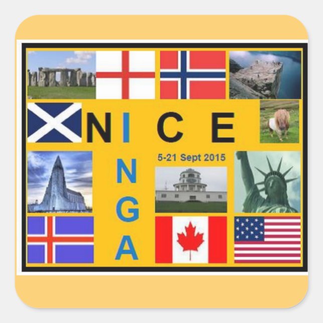 Scotland flag stickers (Front)