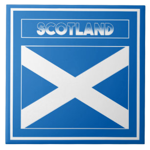 Scotland Flag Tile