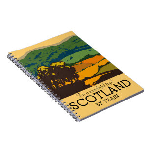 Scotland "For a Wonderful trip!" Notebook