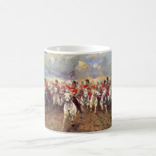Scotland For Ever (Cavalry Officers) (Military) Coffee Mug