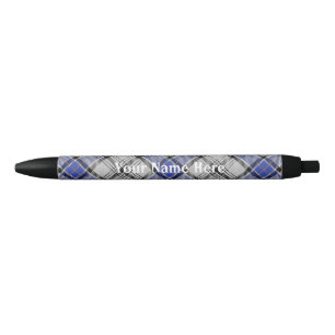Scotland Forever Clan Hannay Tartan Black Ink Pen