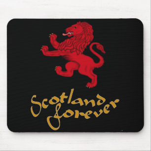 Scotland forever, Rampant lion Mouse Mat
