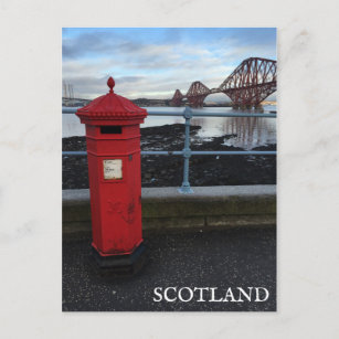 Scotland - Forth Rail Bridge Postcard