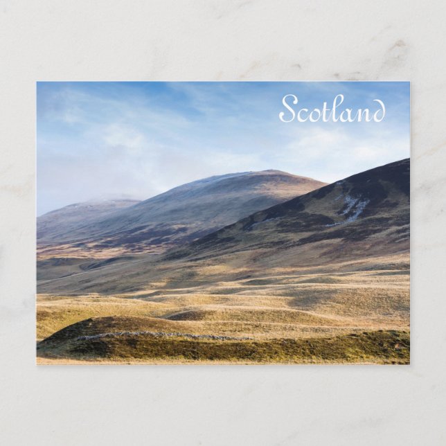 Scotland - Highland Mountains  Postcard (Front)