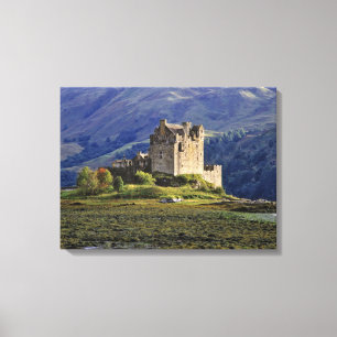 Scotland, Highland, Wester Ross, Eilean Donan Canvas Print